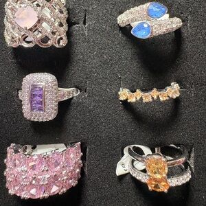 Bomb Party (6) Ring BUNDLE- All Size 5